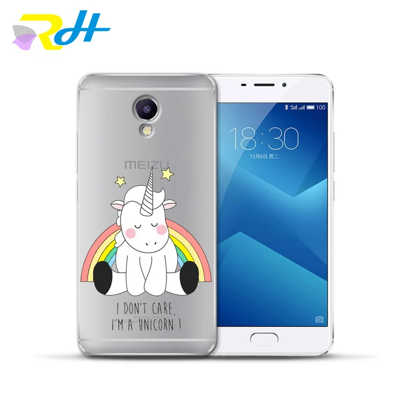 3 Крышка чехол для Meizu U10 U20 M5 Примечание M5C M3C Pro 6 M3S Max M5S M6 Примечание M3 Примечание Чехлы для Радуга Единорог крышка - Цвет: 3