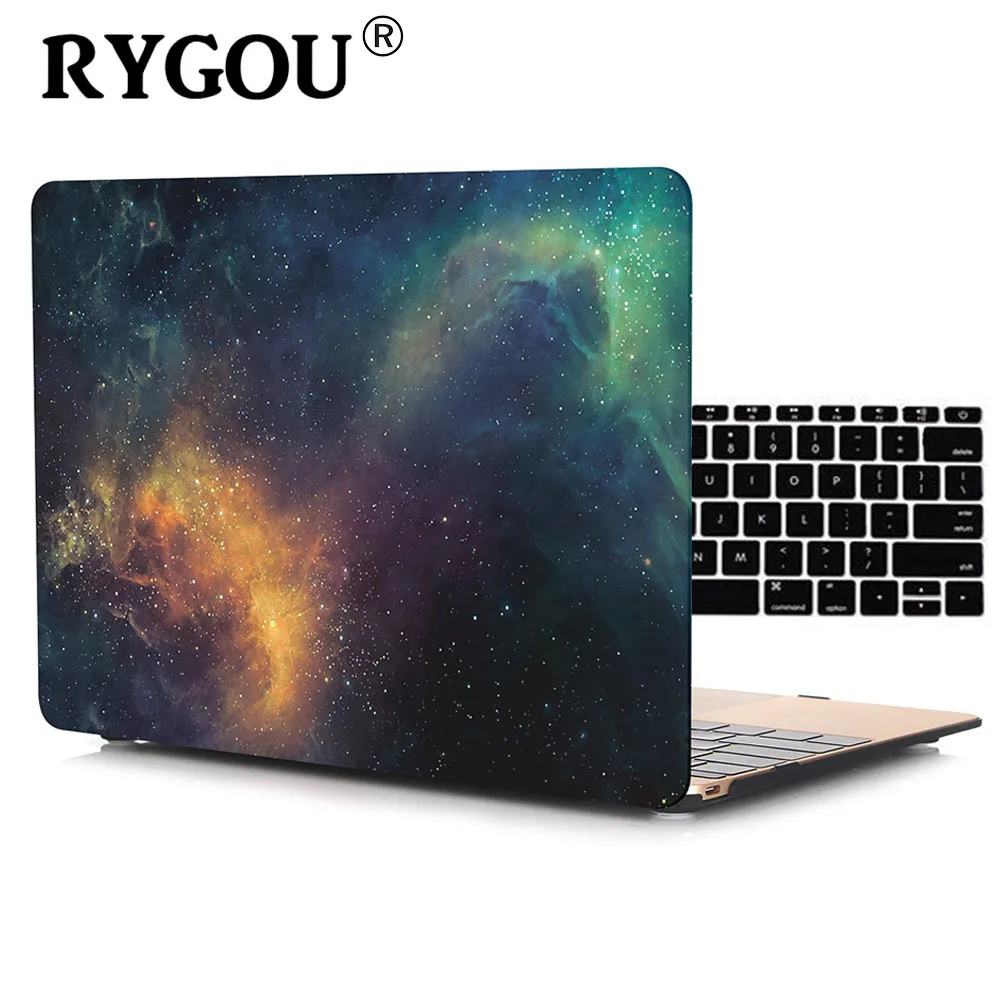 Чехлы для ноутбуков Новый чехол Mac Book Pro 13 3 15 4 дюймов с клавиатурой Macbook Air Retina 11 12