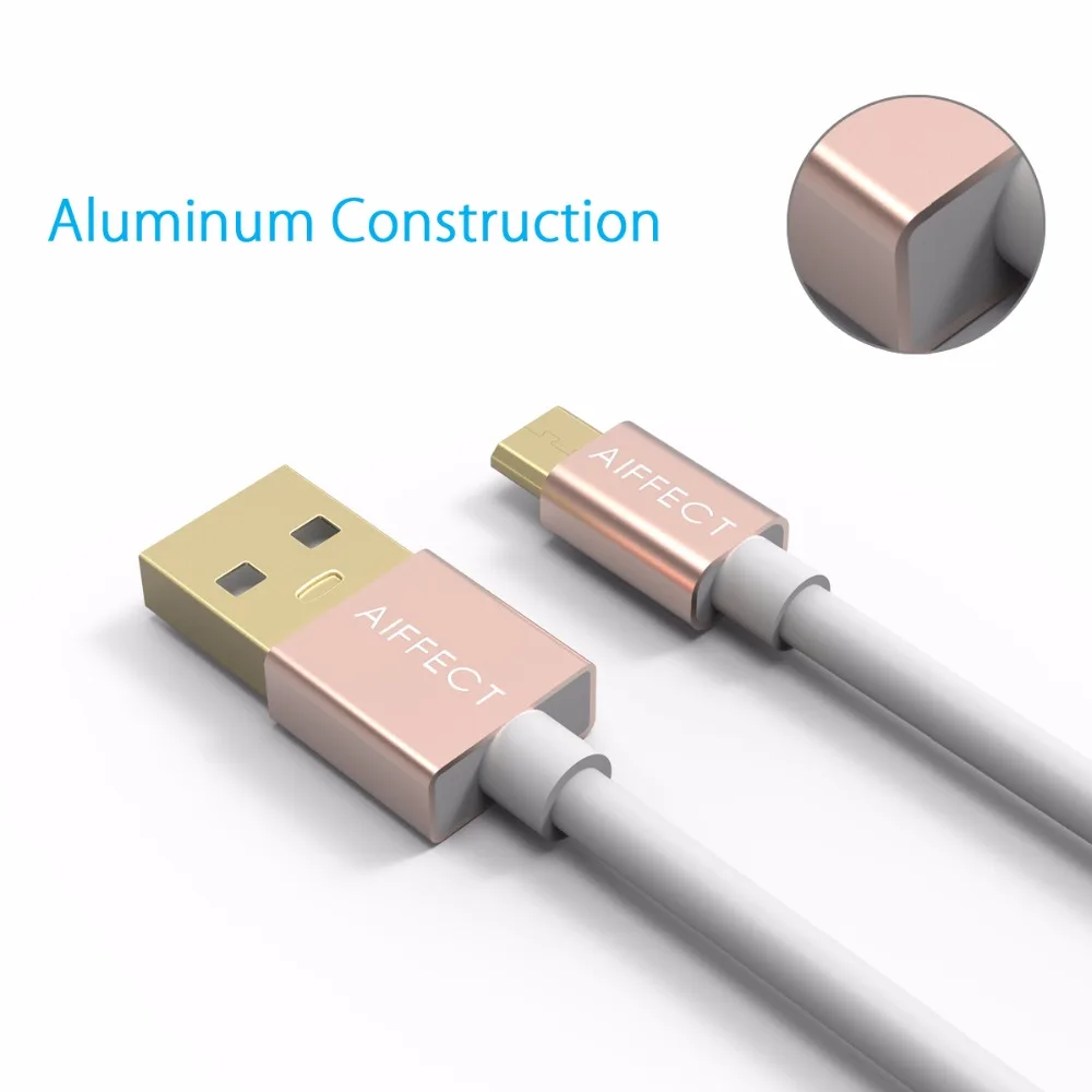 AIFFECT разноцветный микро-usb кабель быстрой зарядки 1 М 1,5 мобильный телефон для Android htc samsung LG MI huawei