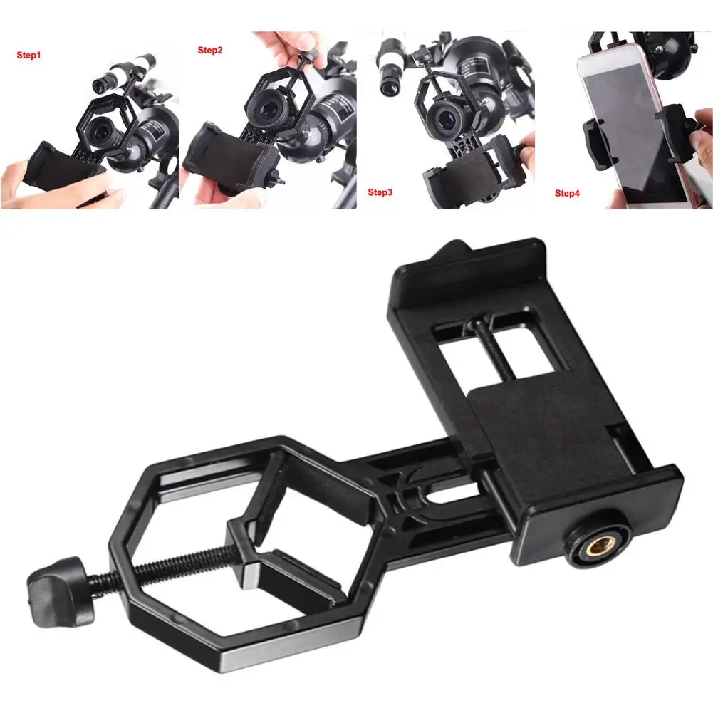 Универсальный сотовый телефон бинокулярный Регулируемый адаптер крепление