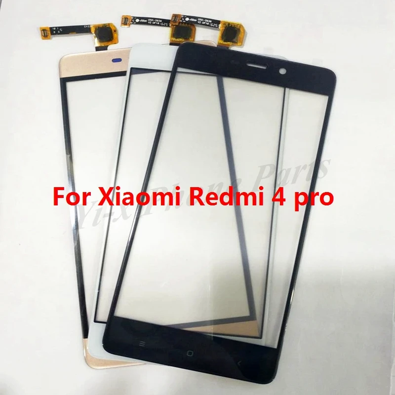 1 ЖК-дисплей с сенсорным экраном для Xiaomi Redmi 4 Pro сенсорная панель переднее стекло