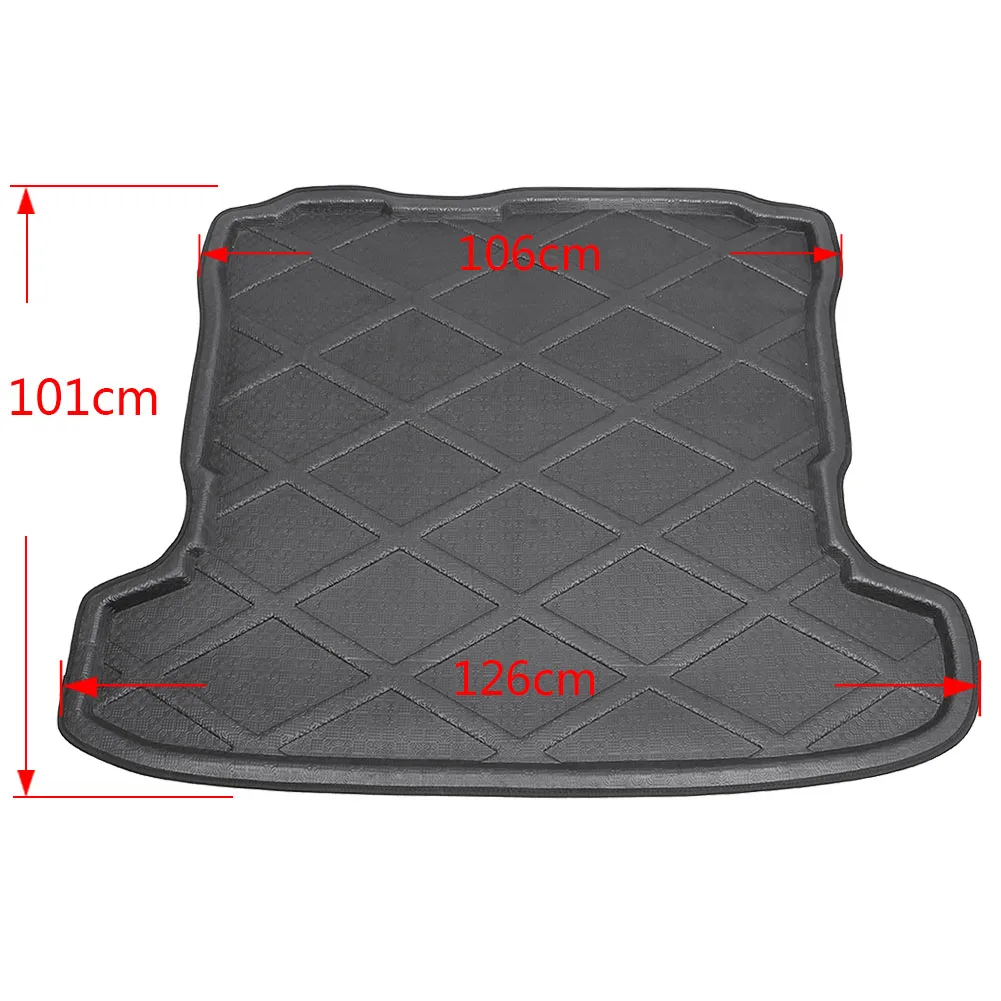 

For 2007-2017 Mitsubishi Pajero Shogun Montero Rear Trunk Tray Boot Liner Cargo Floor Mat Car Accessories