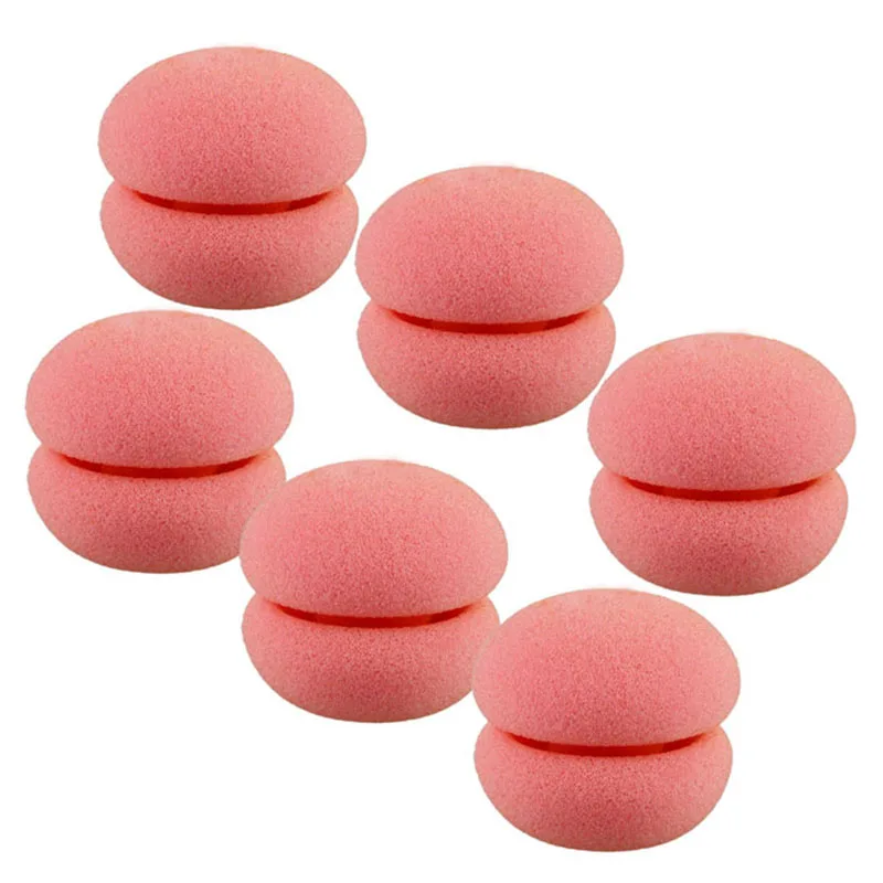 6 шт. бигуди для волос | Красота и здоровье