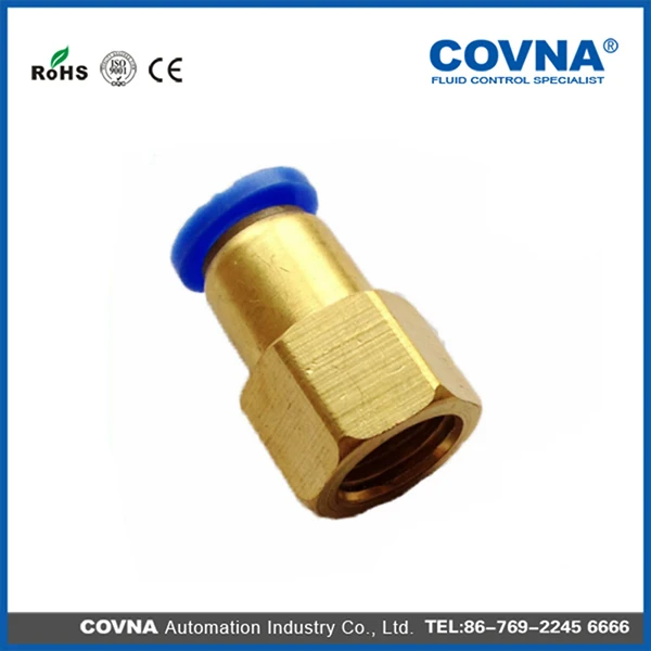 Пневматический коннектор для воздуха латунные детали тип SPCF4 M5|pneumatic fitting|fitting airair