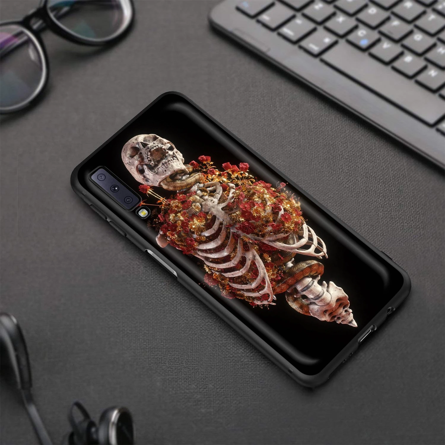 Медицинский чехол для мозга человеческих органов Samsung Galaxy S20 S10 S9 S8 S7 S6 Plus Note 9 8 M30 M20