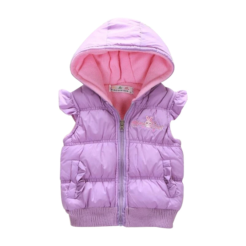 Новые жилеты для маленьких мальчиков и девочек Детские хлопковые зимние пальто с