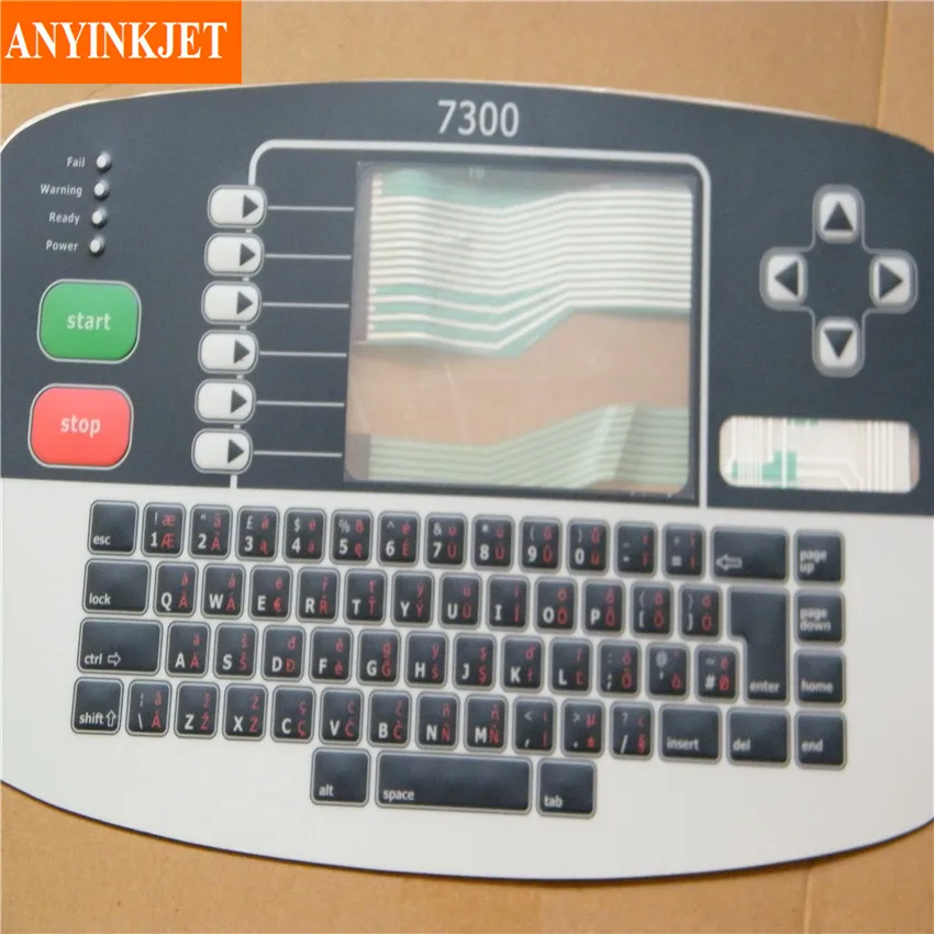 Для дисплея клавиатуры Linx 7300 мембраны для 7300|display keypad|linx printerdisplay keyboard |