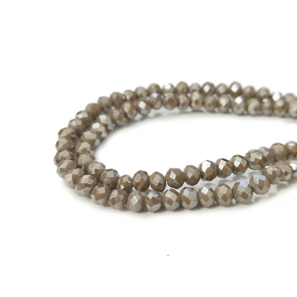 STENYA 4*3 мм хрустальные бусины Rondelle граненый пошив ювелирных изделий бант повязка