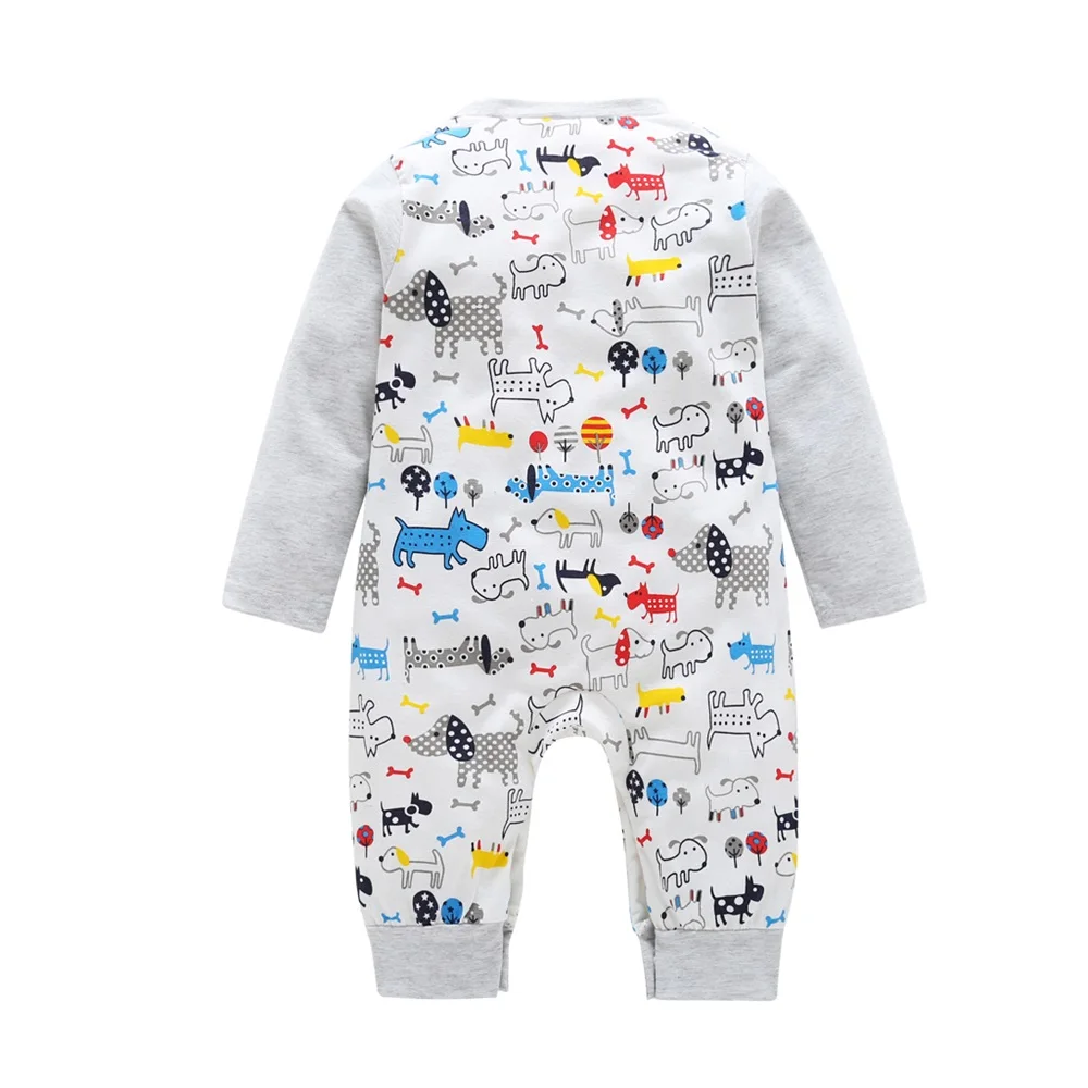 2021 Новинка для новорожденных Для маленьких мальчиков и девочек с длинным рукавом