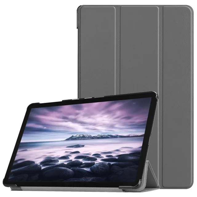 Gray Чехол iBuyiWin для samsung Galaxy Tab A 10,5 T590 T595, умный чехол для samsung Tab A2 10,8 SM-T590 SM-T595, чехол для планшета - Цвет: Gray