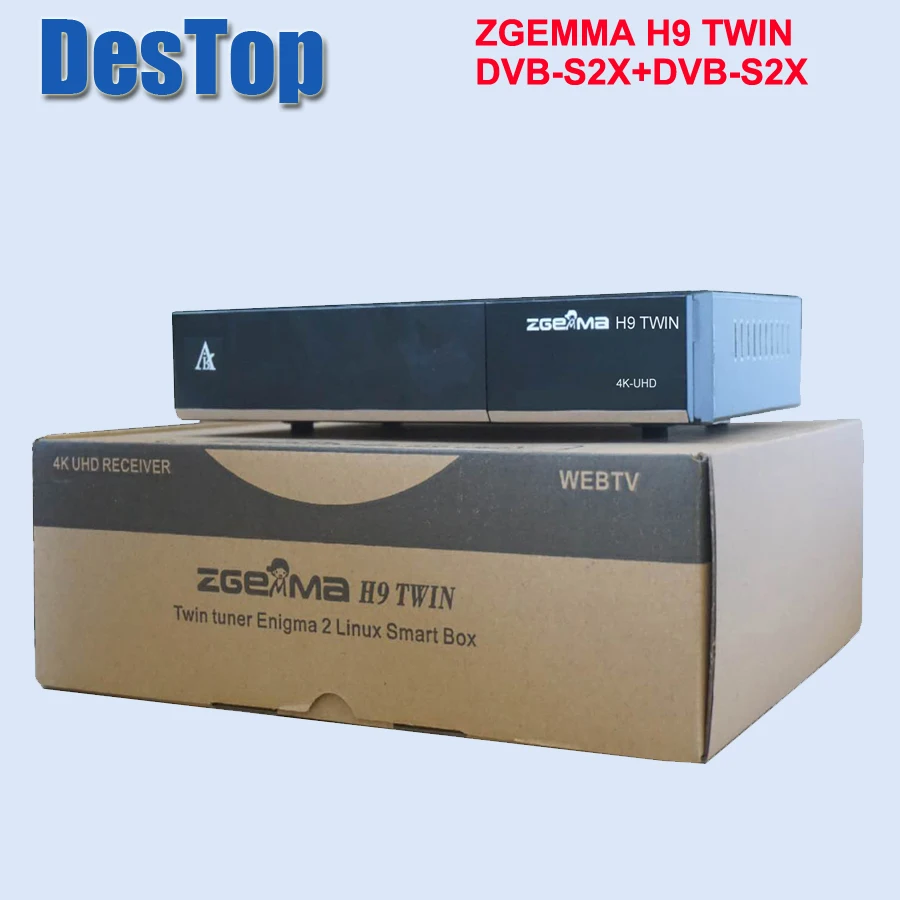 Zgemma H9 двойная фотография HEVC H.265 WIFI Встроенная 2 * CI + ZGEMMA 4K TV BOX|Спутниковое ТВ| |
