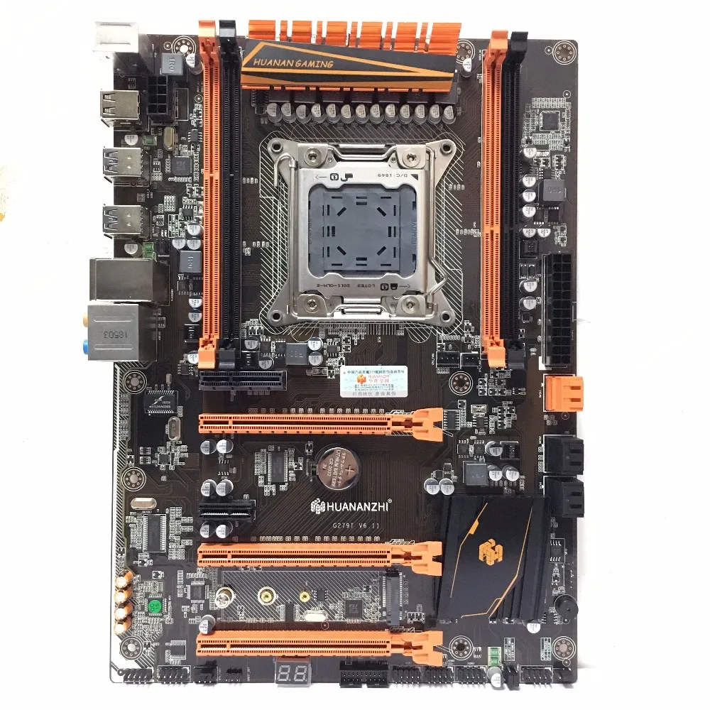 Материнские платы HUANANZHI deluxe X79 LGA 2011 DDR3 для ПК, компьютерные материнские платы, подходящие для серверной оперативной памяти, настольной оперативной памяти M.2 SSD