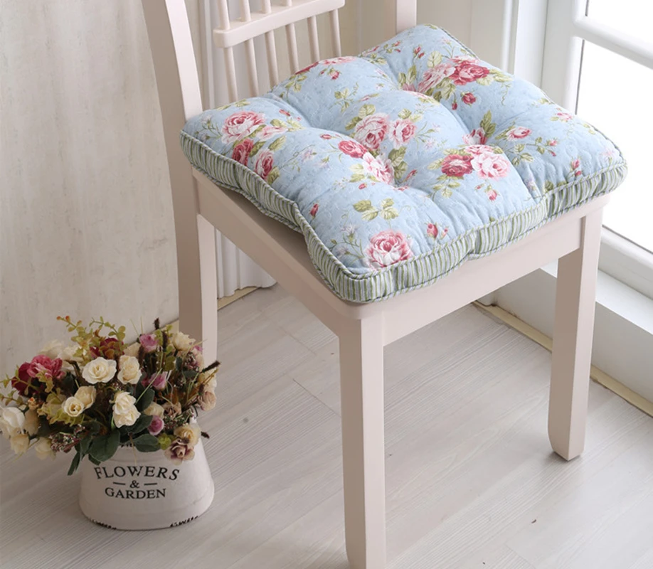 Утолщенной пасторальная ткань Decorativos стол для настольного тенниса подушка на