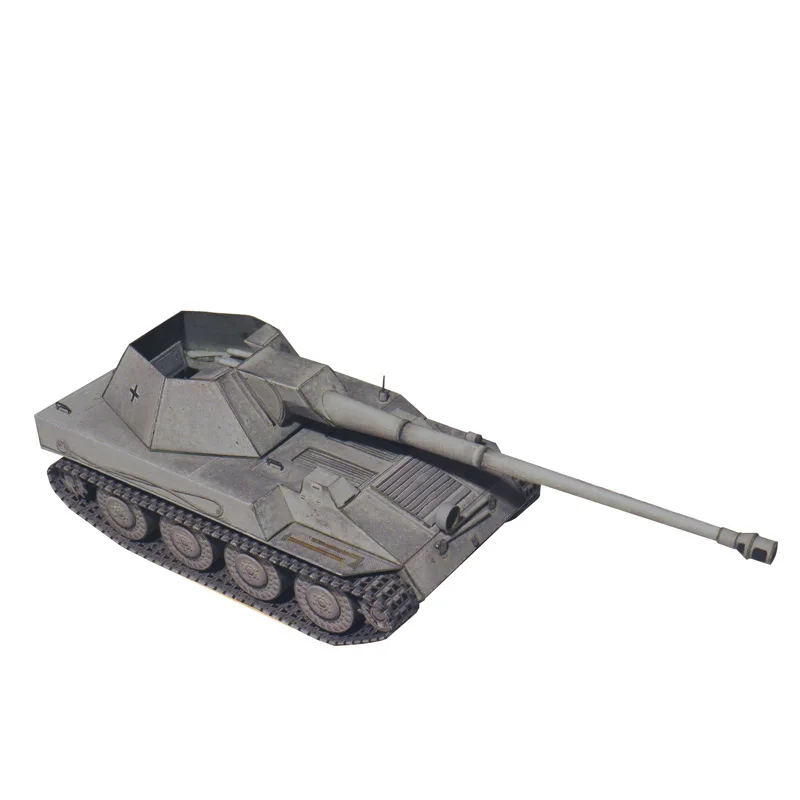 Крупп-steyr германия танк 1:50 Танк DIY Бумага модели детские игрушки игра-головоломка
