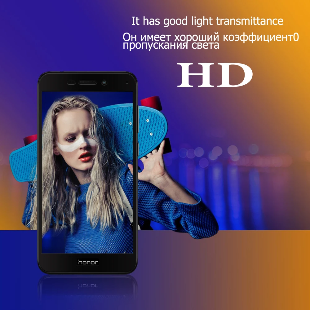 LECAYEE для Honor 6C Pro HD полное покрытие экрана протектор для huawei Honor 6C Pro защитная пленка из закаленного стекла Взрывозащищенная