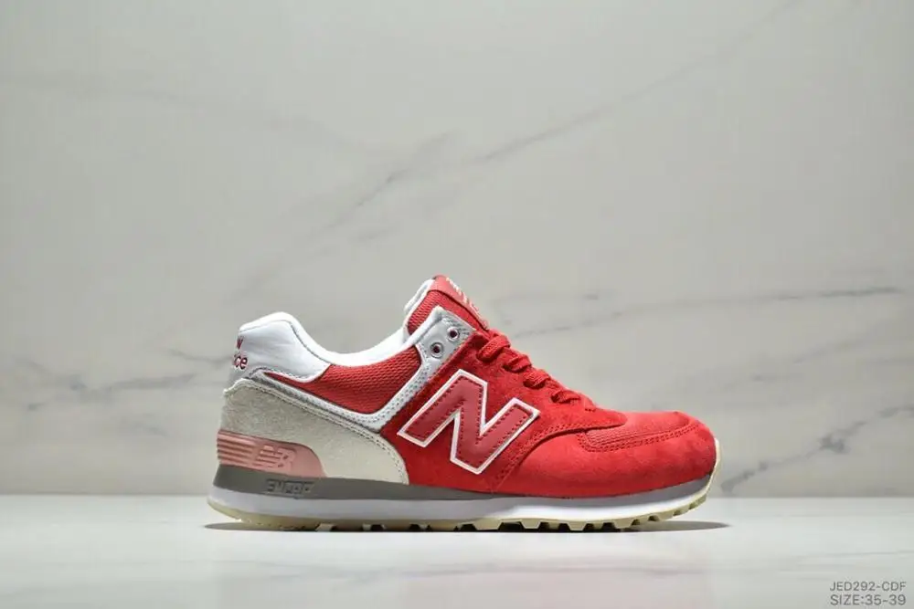 New Balance Nb574 Аутентичные мужские/wo мужские кроссовки для бега, высокое качество классические кроссовки для спорта на открытом воздухе Eur36-44 - Цвет: 4