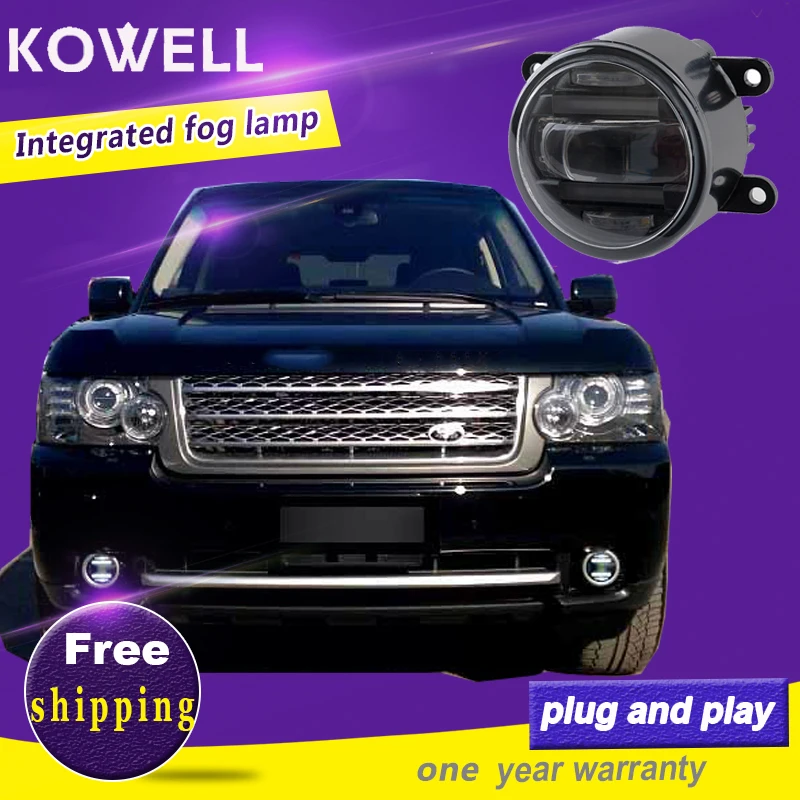 Стайлинг автомобиля KOWELL противотуманные фары для Land Rover Discovery 4 Freelander 2 Range