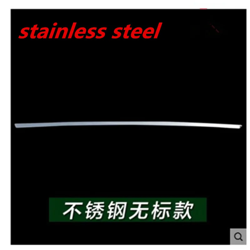 For Hyundai Tucson stainless steel Front Hood Bonnet Cover Trim Garnish Styling