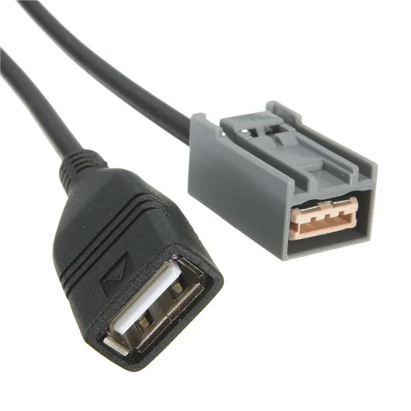 Aux USB кабель адаптер женский порт Удлинительный провод для Honda Civic Jazz CR V Accord стерео