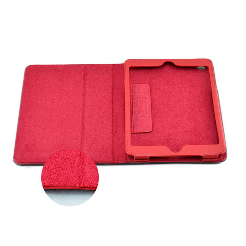 Матовый Чехол-книжка из искусственной кожи с зернистой поверхностью для Apple Ipad Mini