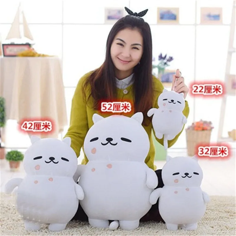 Игра Неко Atsume 22 см Kawaii кошка Neko плюшевые Игрушечные лошадки Куклы дети Косплэй чучела подарок