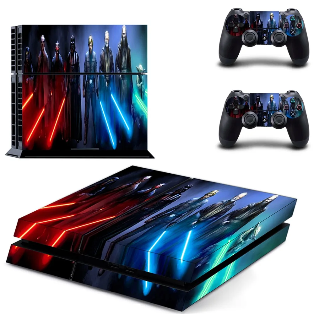 Пленка Звездные войны PS4 Наклейка Виниловая наклейка для Playstation 4 консоль и 2