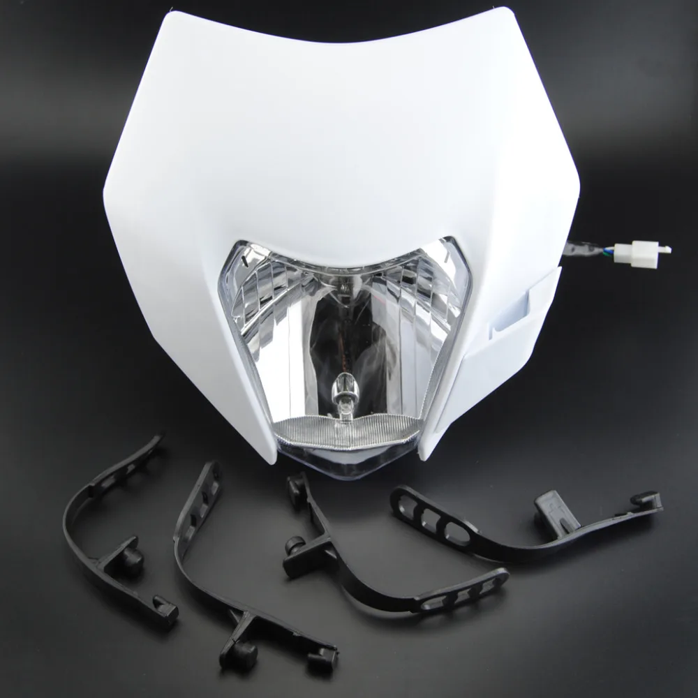 Универсальный светодиодный налобный фонарь для мотоцикла SX EXC XCF SXF SMR 12 V Dirt Bike