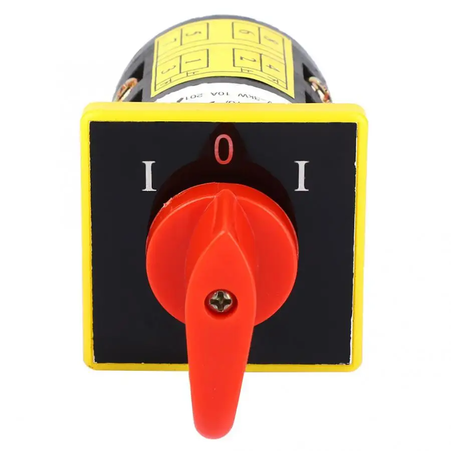 Кулачковые переключатели двухслойный поворотный переключатель 380В 10 А панель