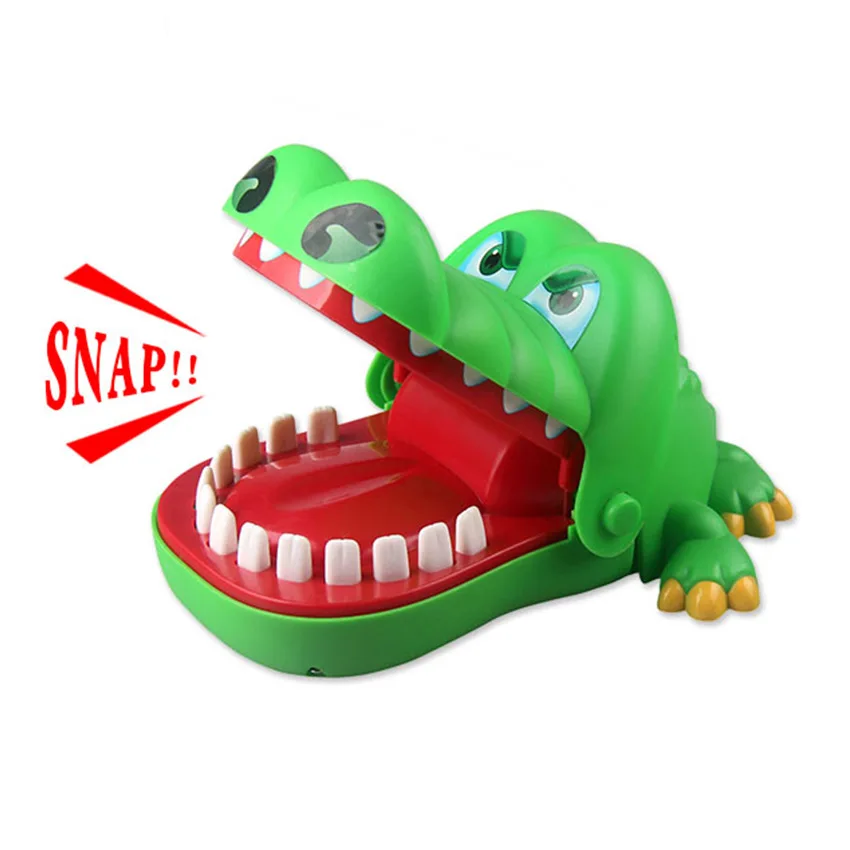 Забавные приколы розыгрыши игрушка крокодил дантист родитель ребенок забавная