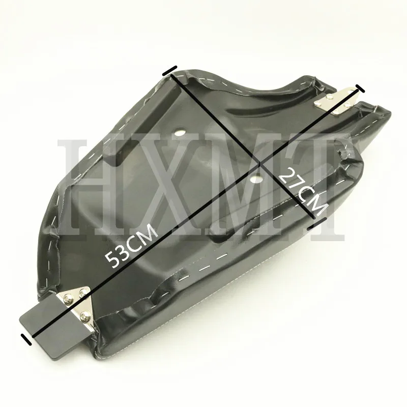 Кожаное двухстороннее переднее и заднее ПАССАЖИРСКОЕ СИДЕНЬЕ для мотоцикла Harley