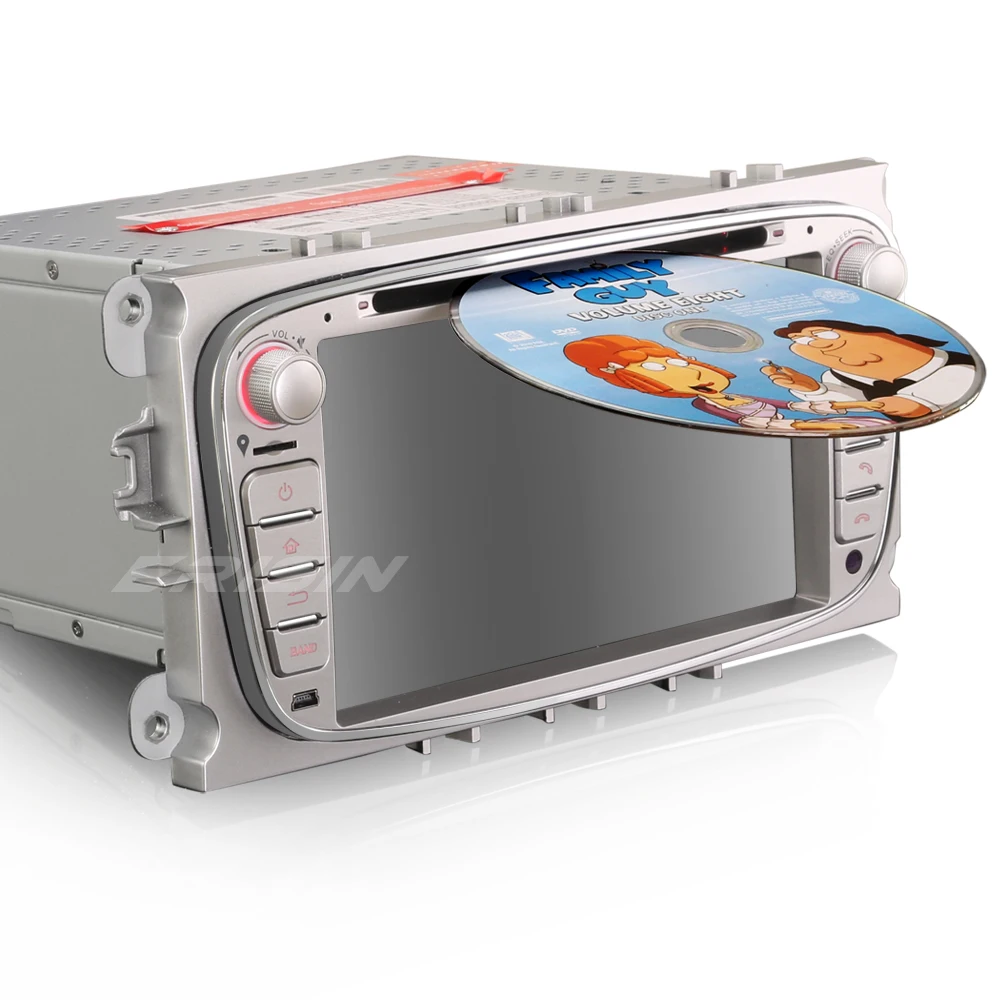 7 &quotспециальный автомобильный DVD для Ford C Max 2008 2010 &amp Focus 2007 Galaxy 2011 с внешней