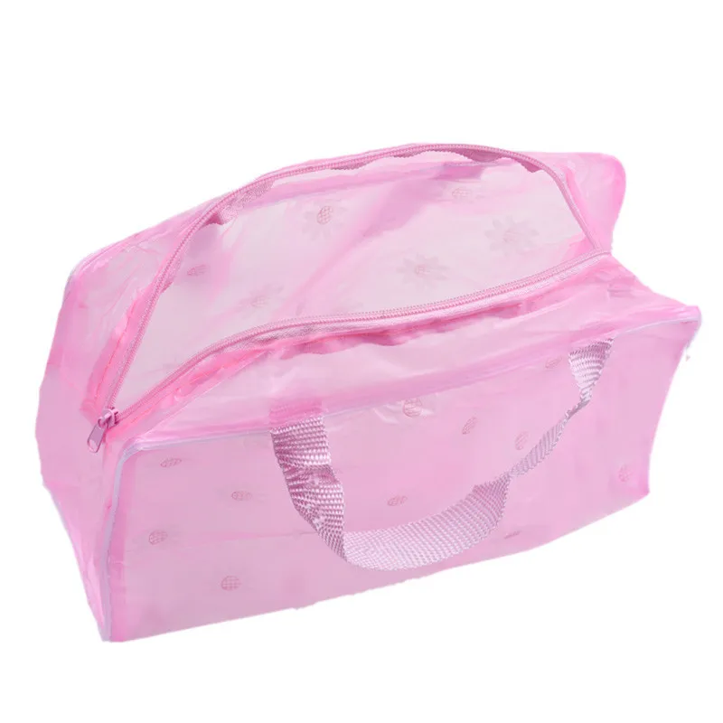

Aelicy Portable Makeup Cosmetic Toiletry Travel Wash Toothbrush Pouch Organizer Bag high quality convenient Bath Makeup Bag L