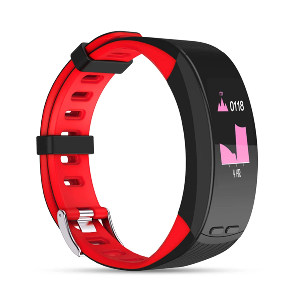 P5 gps умный Браслет монитор сердечного ритма Смарт Напульсники OLED Экран для Android IOS