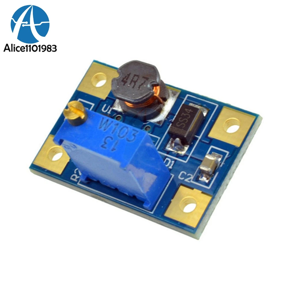Высокое качество DC SX1308 2A конвертер повышающий Регулируемый силовой модуль Booster