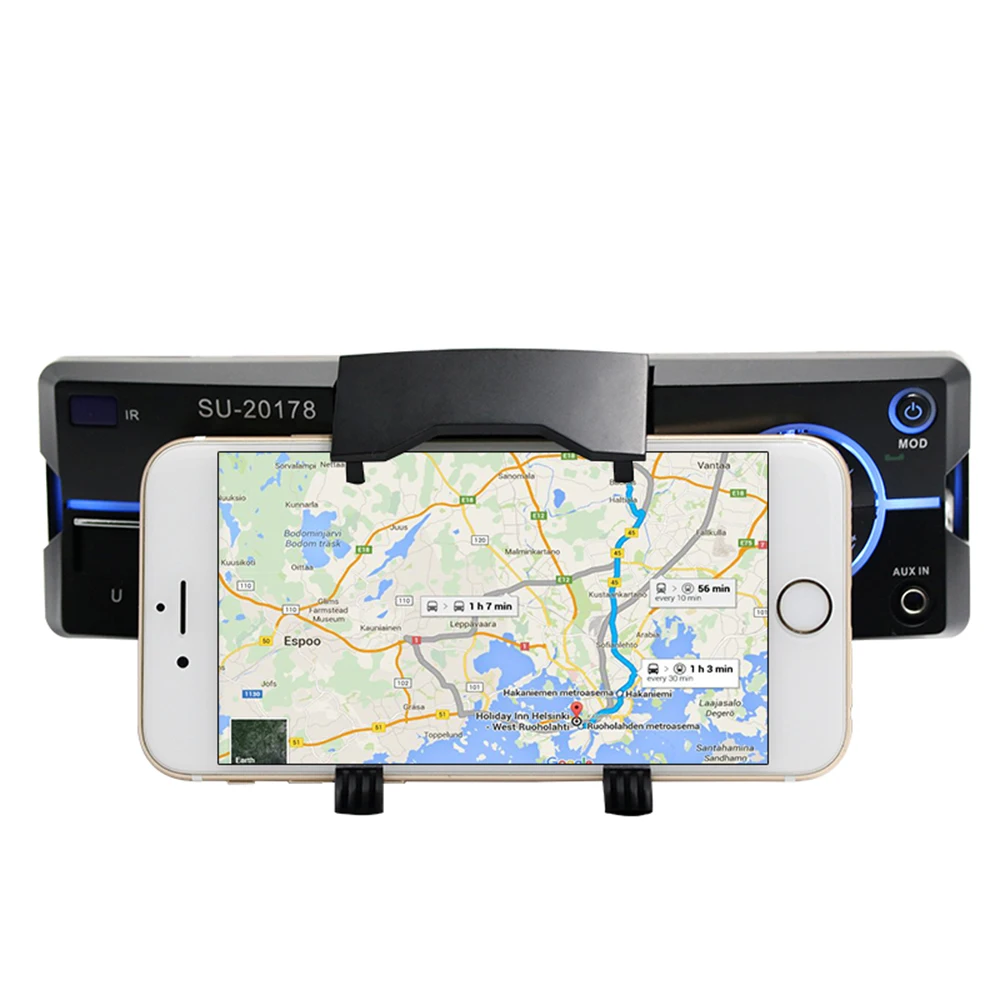 Автомагнитола 1 Din MP3 плеер Стерео Авторадио мультимедийный плеер Bluetooth FM пульт дистанционного управления Handsfree звонки USB SD cardIn-Dash