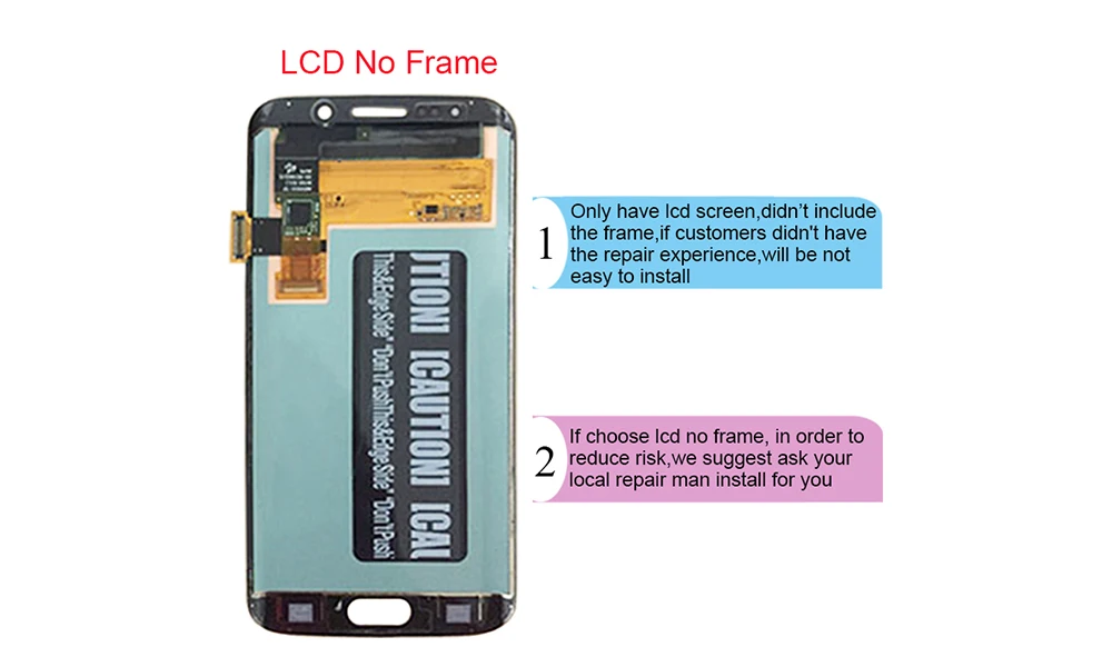5,1 ''Супер AMOLED дисплей для SAMSUNG Galaxy S6 edge lcd с рамкой G925 G925I G925F сенсорный экран дигитайзер+ Бесплатные инструменты