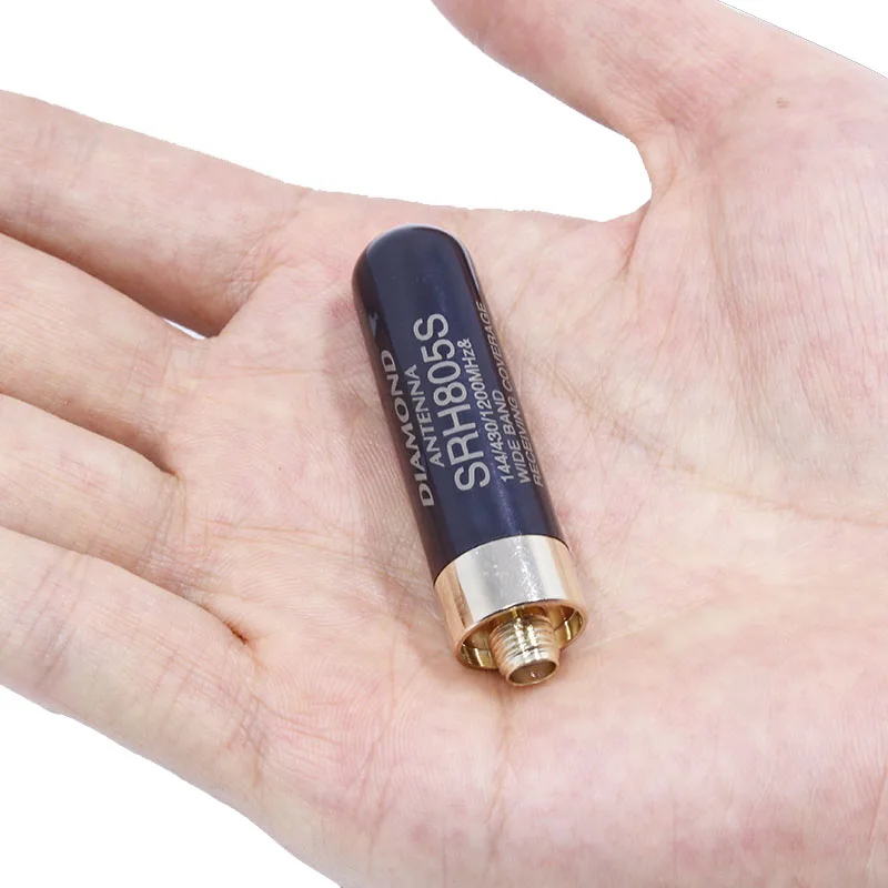 Короткая Боевая Мини Антенна Diamond SRH805S VHF UHF SMA Female /SMA Male/BNC SRH 805S для Baofeng TYT 'd xun Yaesu