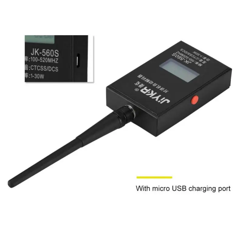 Счетчик частоты JK560S для Baofeng Walkie Talkie декодер 1-30 Вт 100-520 МГц CTCSS/DCS SMA-Female антенна счетчик частоты США