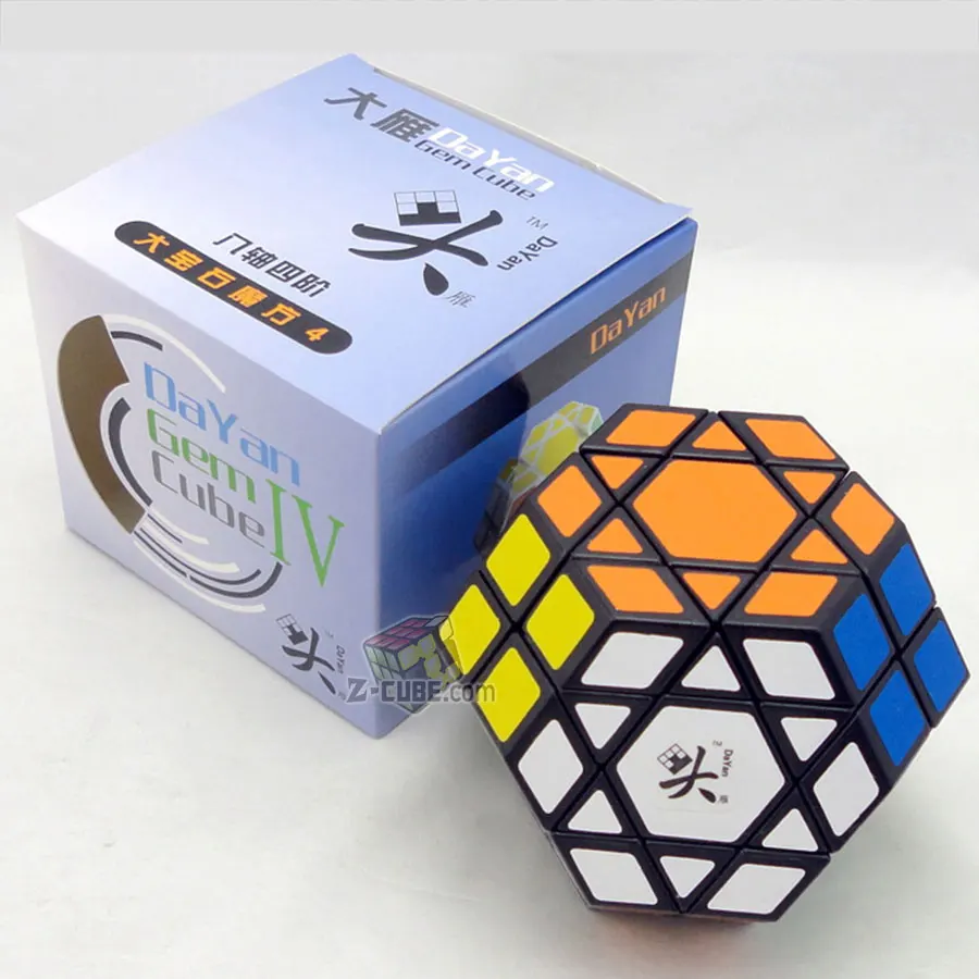 Gem V4 (Black) Магический куб головоломка Даян драгоценный камень куб V1 V2 V3 V4 V5 V6 V7 V8 большой алмазный камень странной формы специальный куб Развивающие игрушки игра подарок - Цвет: Gem V4 (Black)