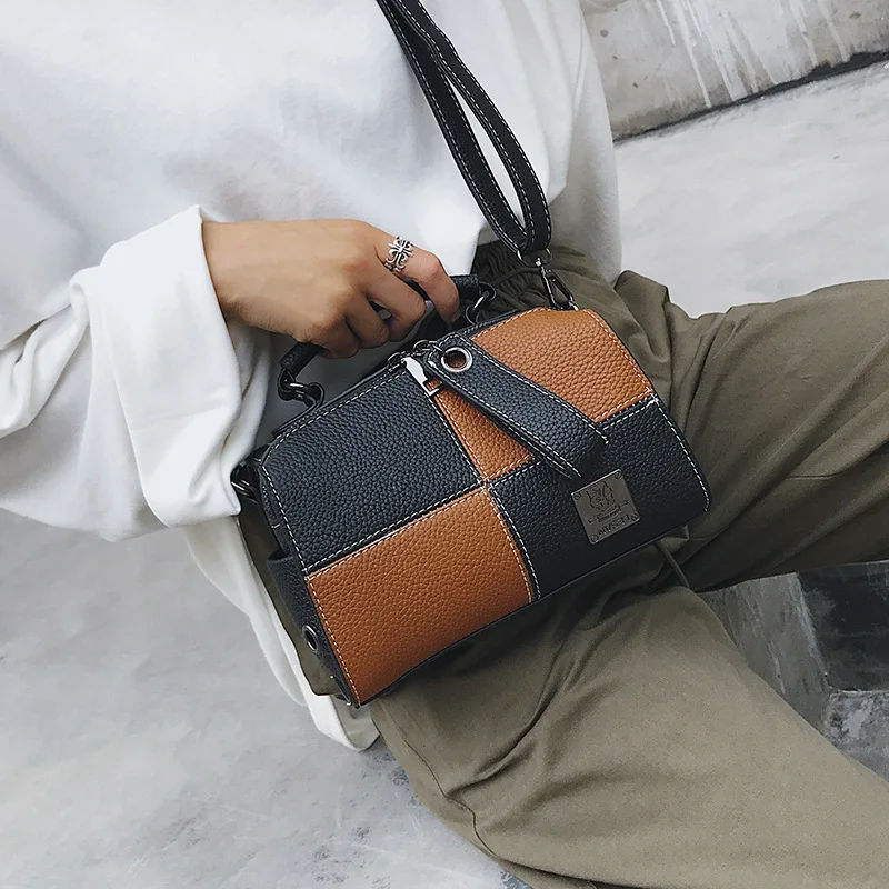 2018 Для женщин модные Повседневное бостон женские сумочки клатчи сумка женская