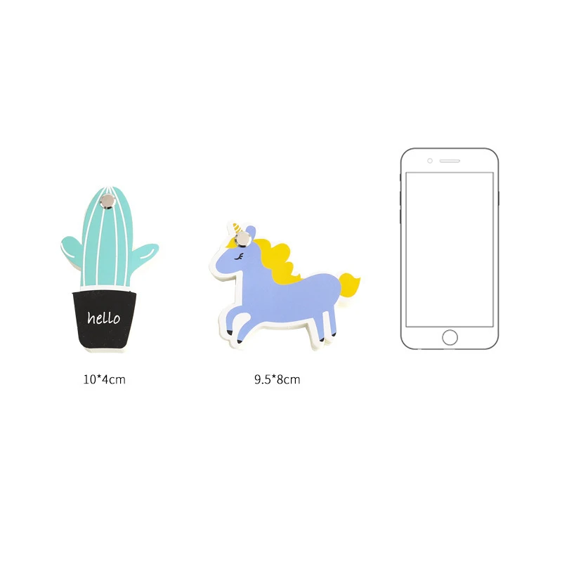 Стационарный Gudetama мультфильм Кактус Липкие заметки написать сообщение студент для творческого дизайна