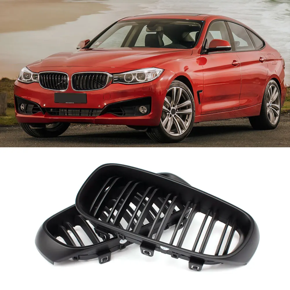 Углеродного волокна/ABS передняя решетка гриль для BMW F34 Gran Turismo 320i 328i 330i 335i 340i 325d