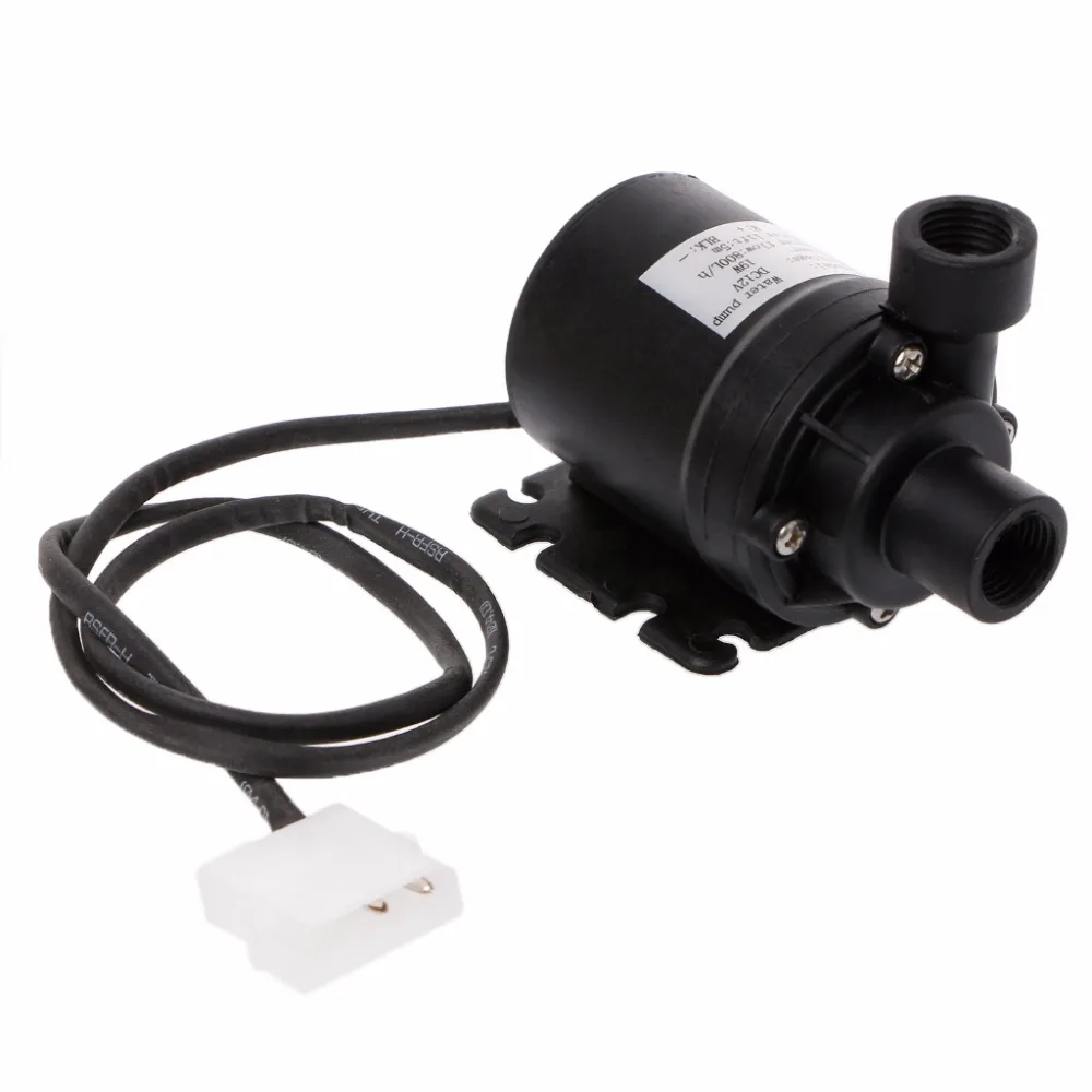 

800L/H 5m DC 12V Water Solar Pump Brushless Motor Circulation with 4p Plug Pumps