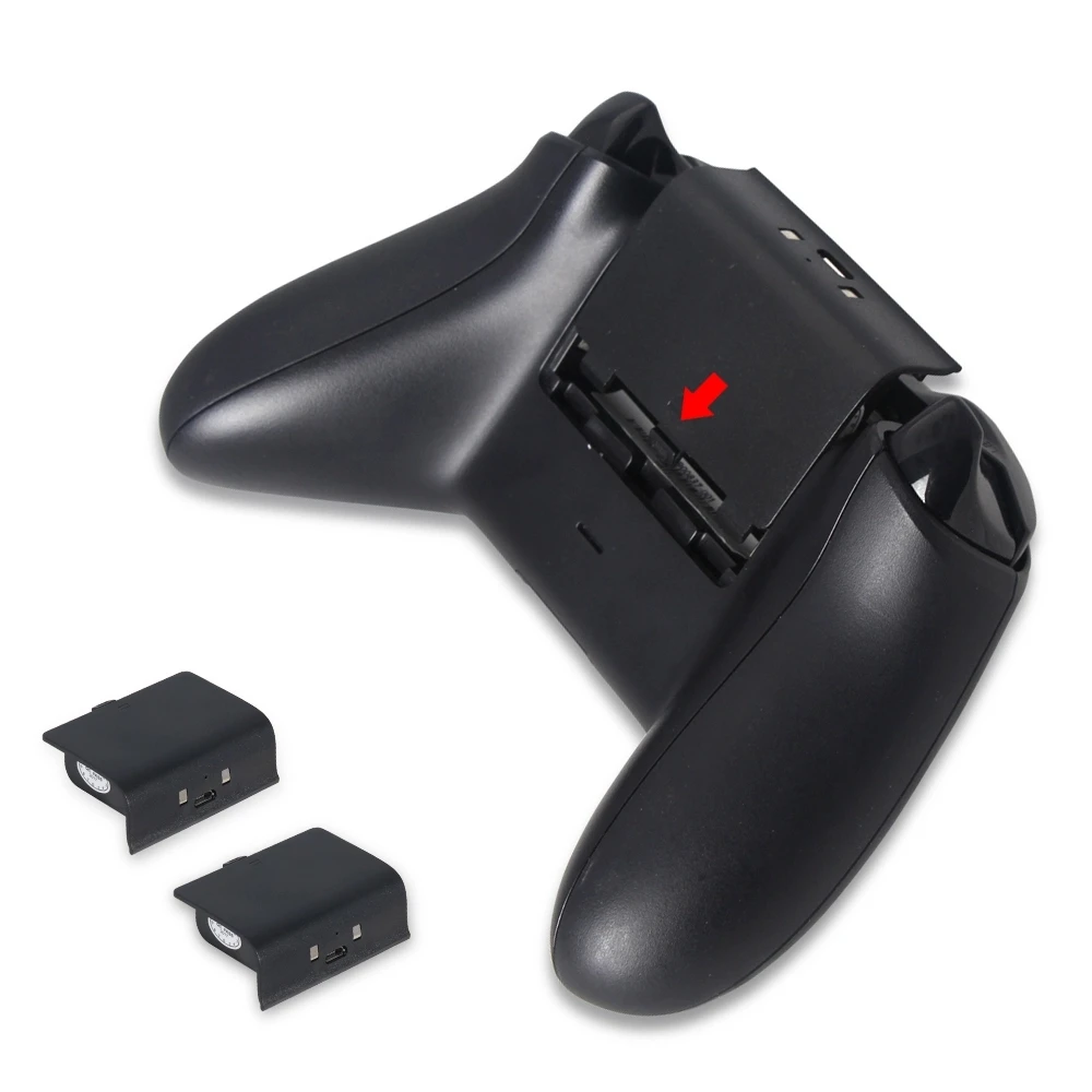 Для xbox ONE/xbox ONE S Игровой Комплект зарядка и наушники комплект батарея и гарнитура и силиконовый чехол и колпачок