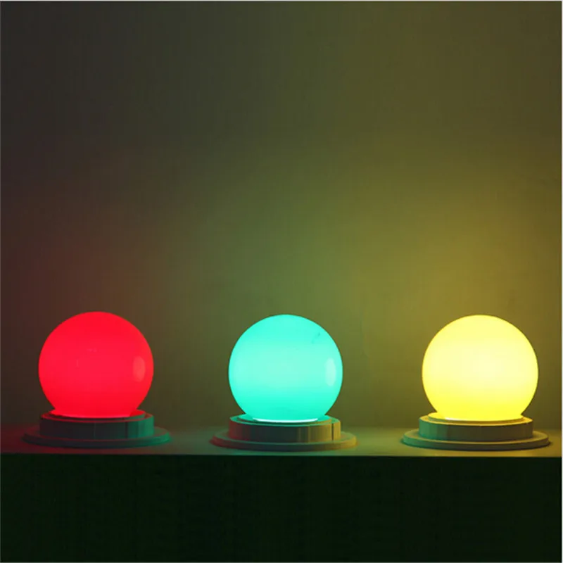 Led Красочный лампы E27 220 Рождество для свадьбы свет украшения комнаты декор