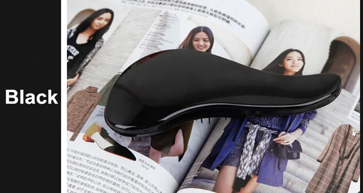 Бесплатная доставка розовый магия Detangling ручка клубок душ щетка для волос гребень