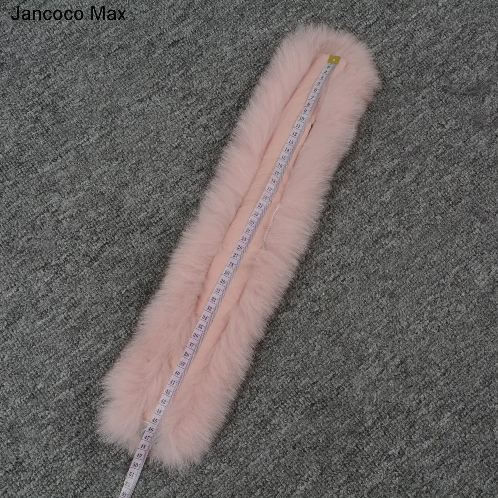 Jancoco Max натуральным лисьим мехом Магнитный шарф теплые женские зимние шали Крытый Мода Прекрасный глушители Новое поступление S7191