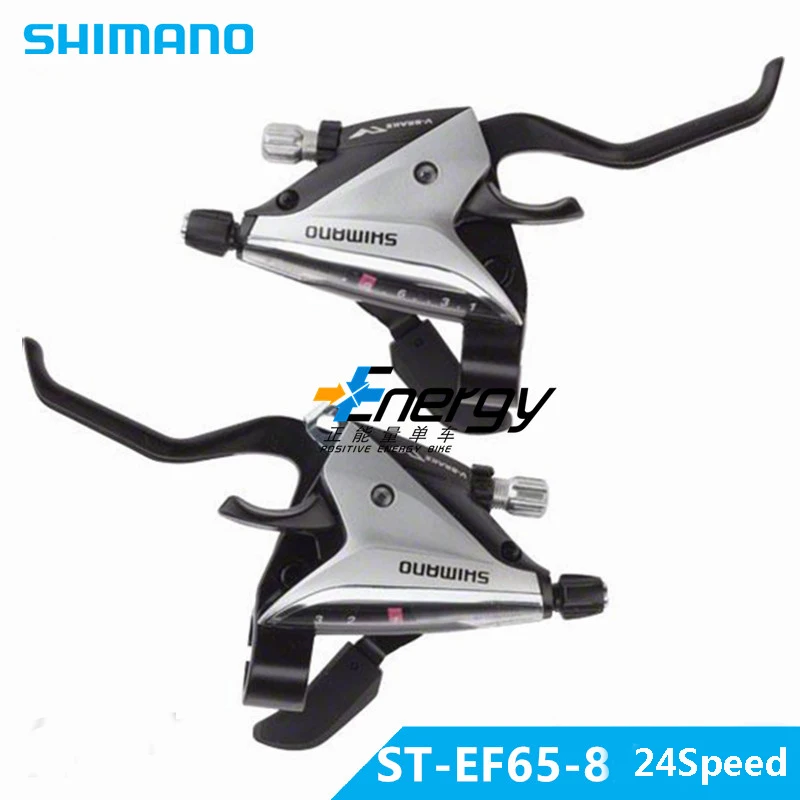 SHIMANO EF65 3X8 24 скоростные тормоза переключения велосипедов MTB переключатель