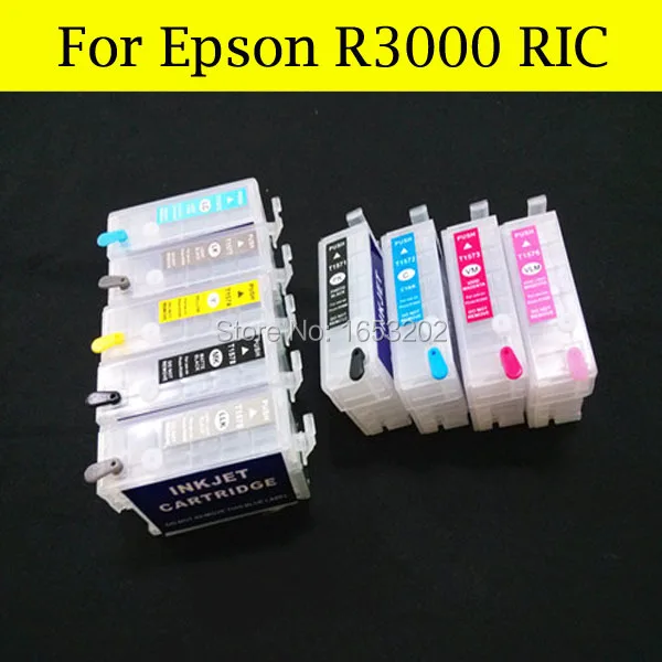 Лучший сменный чернильный картридж для EPSON T1571 T1579 Используйте R3000 (9 цветов) с