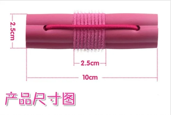 Бигуди для волос 6 шт. набор губки завивки Укладка инструмент сна бигуди длинных